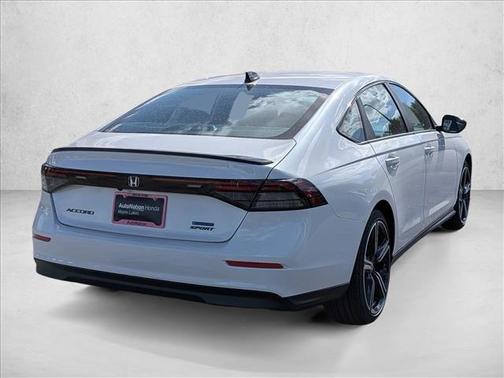 Platinum White Pearl 2026 Honda Accord Hybrid Sport