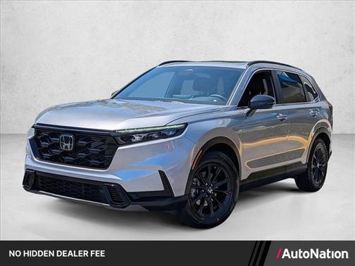 Lunar Silver Metallic 2024 Honda CR-V Hybrid Sport FWD