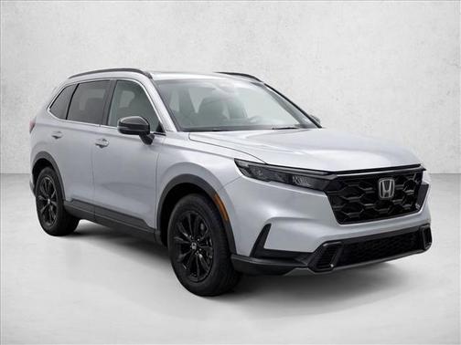 Lunar Silver Metallic 2024 Honda CR-V Hybrid Sport FWD