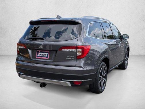 Modern Steel Metallic 2021 Honda Pilot AWD Elite