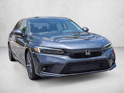 Meteorite Gray Metallic 2023 Honda Civic Touring