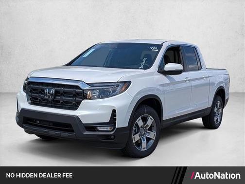 Platinum White Pearl 2026 Honda Ridgeline RTL