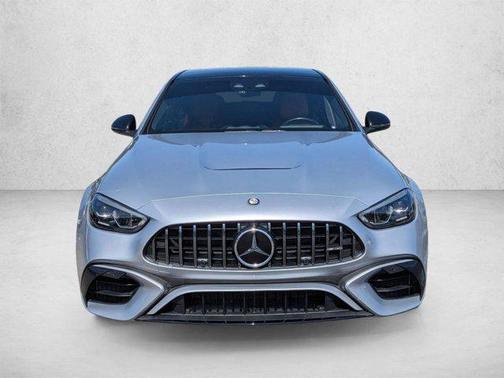 Cirrus Silver Metallic 2024 Mercedes-Benz AMG C 63 S E Performance