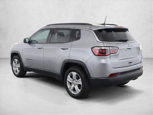 Billet Silver Metallic Clearcoat 2022 Jeep Compass Latitude