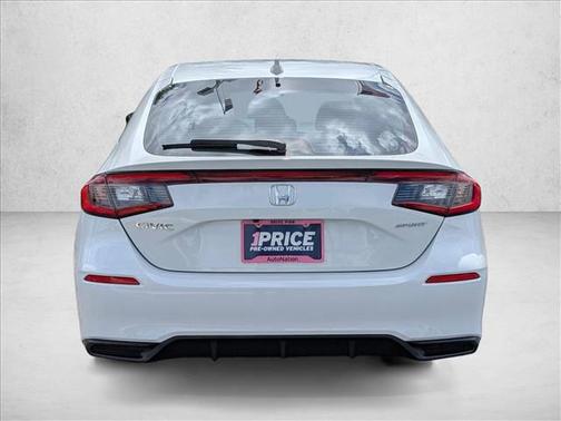 Platinum White Pearl 2023 Honda Civic Sport