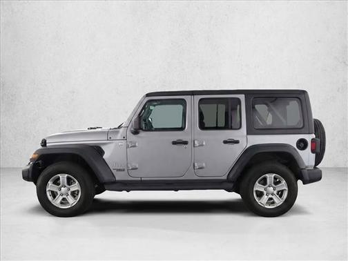 Billet Silver Metallic Clearcoat 2019 Jeep Wrangler Unlimited Sport