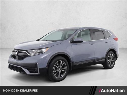 Sonic Gray Pearl 2021 Honda CR-V 2WD EX