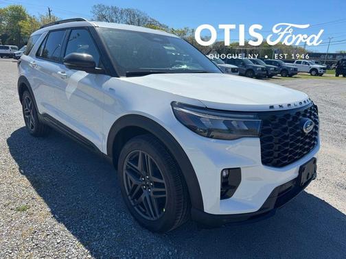White 2026 Ford Explorer ST-Line