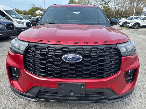 Red Metallic 2026 Ford Explorer ST-Line