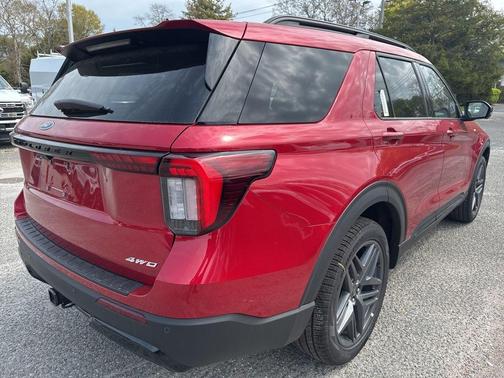 Red Metallic 2026 Ford Explorer ST-Line