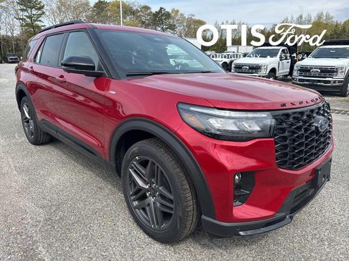 Red Metallic 2026 Ford Explorer ST-Line