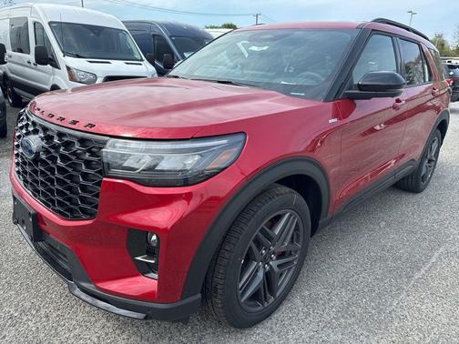 Red Metallic 2026 Ford Explorer ST-Line