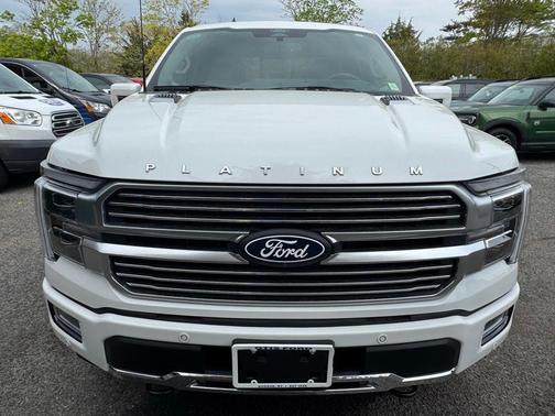 White Metallic 2025 Ford F-150 Platinum