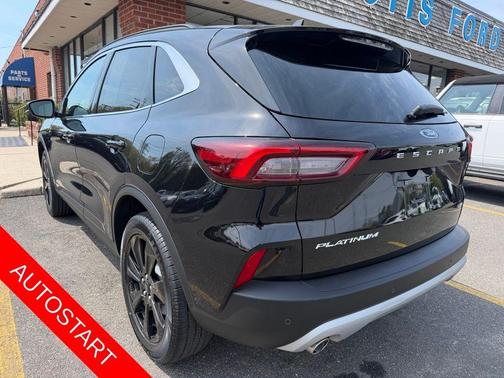 Black 2025 Ford Escape Platinum