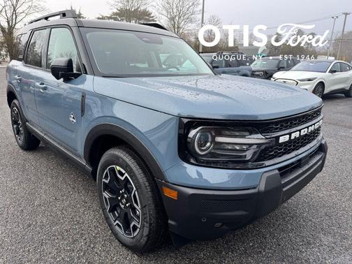 Azure Gray Metallic 2025 Ford Bronco Sport Outer Banks SUV