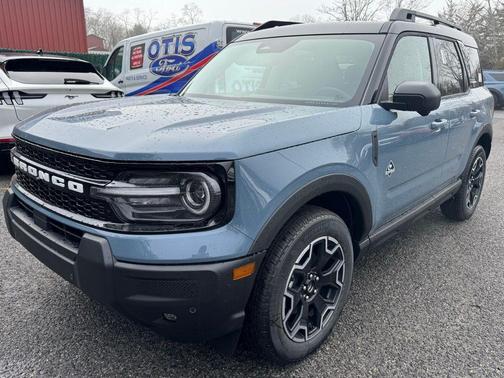 Azure Gray Metallic 2025 Ford Bronco Sport Outer Banks