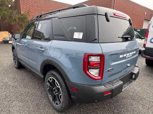 Azure Gray Metallic 2025 Ford Bronco Sport Outer Banks
