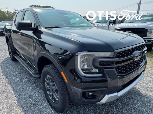 Shadow Black 2025 Ford Ranger XLT Truck