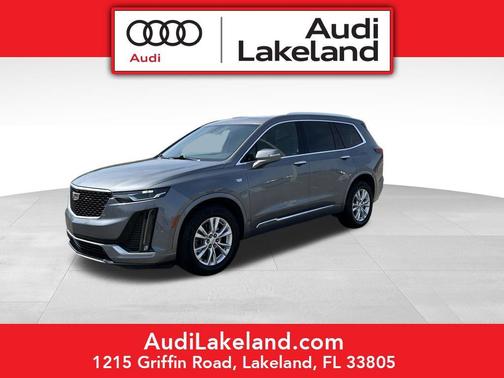 Satin Steel Metallic 2021 Cadillac XT6 Luxury FWD