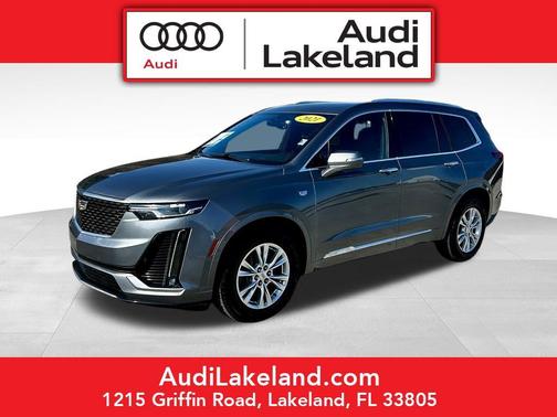 Satin Steel Metallic 2021 Cadillac XT6 Luxury FWD