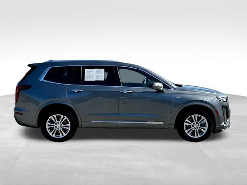 Satin Steel Metallic 2021 Cadillac XT6 Luxury FWD