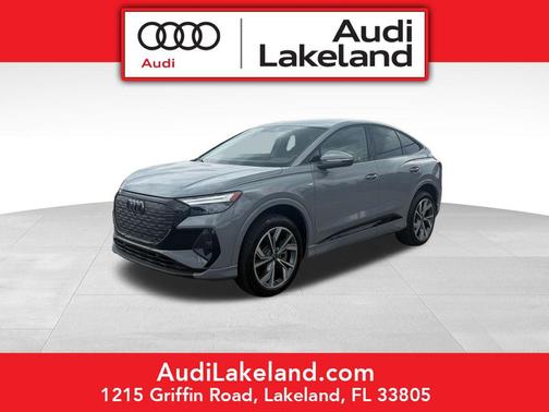 Pebble Gray 2023 Audi Q4 e-tron Sportback Premium Plus 50 quattro