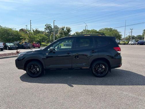 Crystal Black Silica 2025 Subaru Forester Wilderness