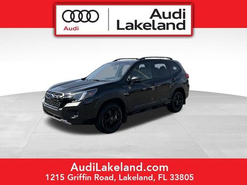 Crystal Black Silica 2025 Subaru Forester Wilderness