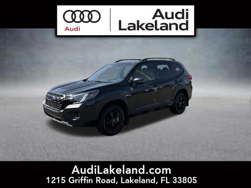 Crystal Black Silica 2025 Subaru Forester Wilderness