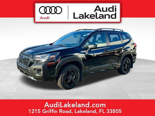 Crystal Black Silica 2025 Subaru Forester Wilderness