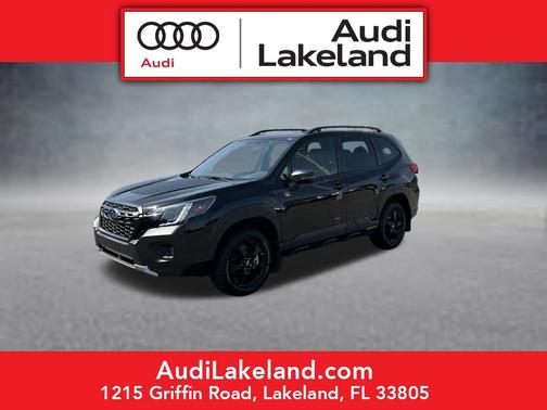 Crystal Black Silica 2025 Subaru Forester Wilderness