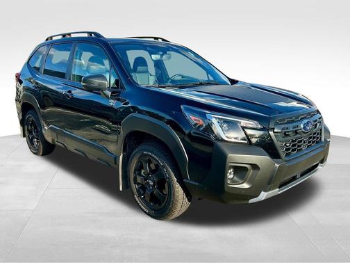 Crystal Black Silica 2025 Subaru Forester Wilderness
