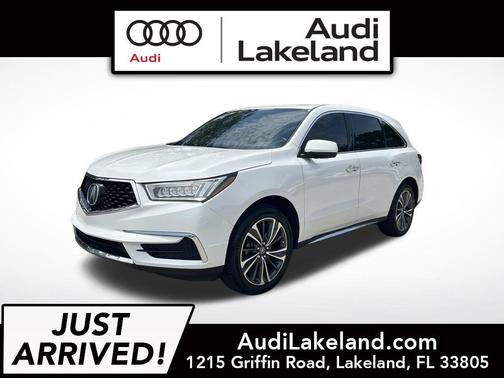 Platinum White Pearl 2020 Acura MDX 3.5L w/Technology Package