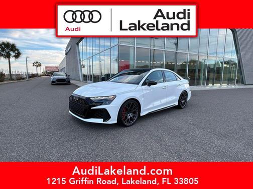 White 2026 Audi RS 3 TFSI quattro S tronic