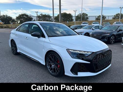White 2026 Audi RS 3 TFSI quattro S tronic