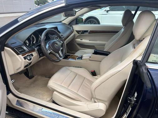Blue 2017 Mercedes-Benz E-Class E 400