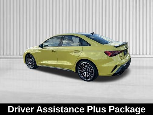 python yellow metallic 2026 Audi S3 TFSI quattro S tronic