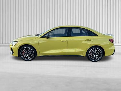 python yellow metallic 2026 Audi S3 TFSI quattro S tronic