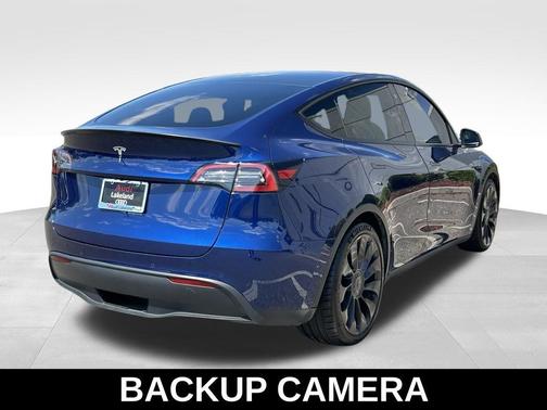 Deep Blue Metallic 2021 Tesla Model Y Performance Dual Motor All-Wheel Drive