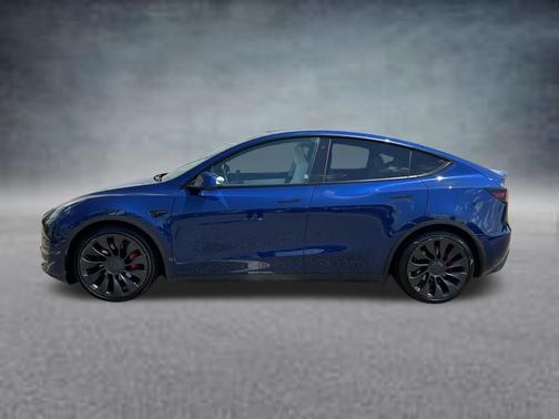 Deep Blue Metallic 2021 Tesla Model Y Performance Dual Motor All-Wheel Drive