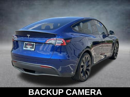 Deep Blue Metallic 2021 Tesla Model Y Performance Dual Motor All-Wheel Drive