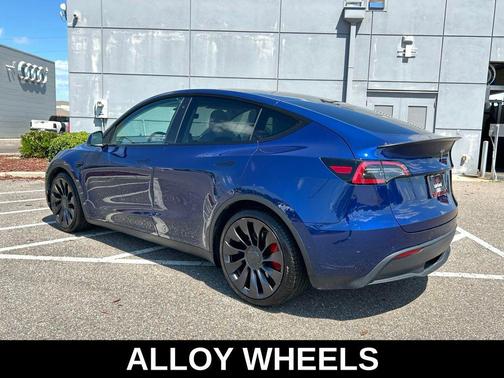 Deep Blue Metallic 2021 Tesla Model Y Performance Dual Motor All-Wheel Drive