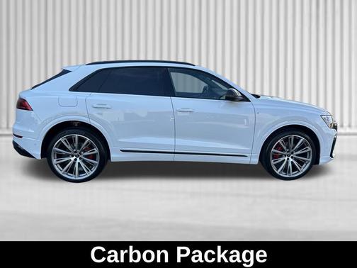 Glacier White Metallic 2026 Audi Q8 55 Prestige