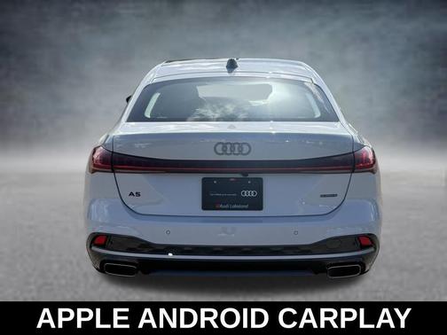 Glacier White 2025 Audi A5 Premium TFSI quattro S tronic