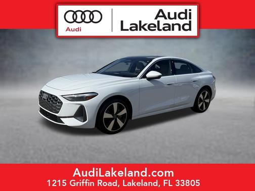 Glacier White 2025 Audi A5 Premium TFSI quattro S tronic