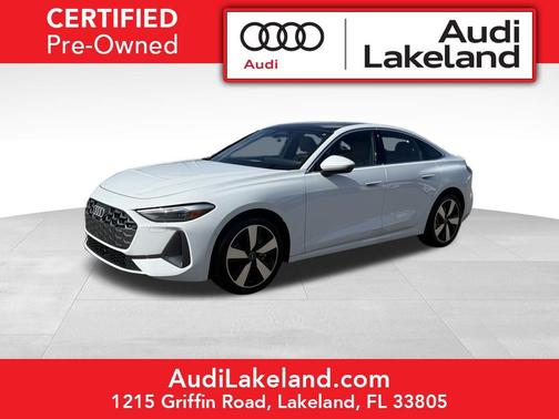 Glacier White 2025 Audi A5 Premium TFSI quattro S tronic