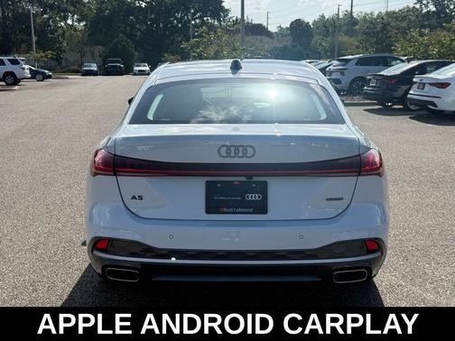 Glacier White 2025 Audi A5 Premium TFSI quattro S tronic
