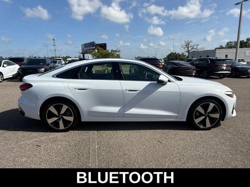 Glacier White 2025 Audi A5 Premium TFSI quattro S tronic