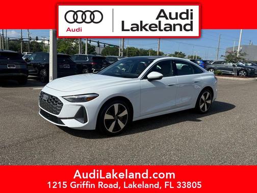 Glacier White 2025 Audi A5 Premium TFSI quattro S tronic