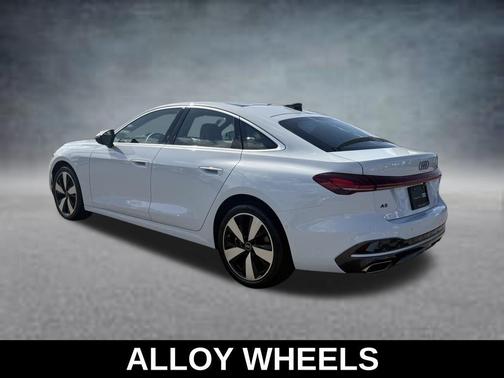 Glacier White 2025 Audi A5 Premium TFSI quattro S tronic